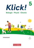 Cover: Klick! - F&auml;cher&uuml;bergreifendes Lehrwerk f&uuml;r Lernende mit F&ouml;rderbedarf - Biologie, Physik, Chemie - ab 2024 - 5. Schuljahr - Cornelsen Verlag