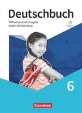 Cover: Deutschbuch - Sprach- und Lesebuch - Differenzierende Ausgabe Baden-W&uuml;rttemberg 2024 - 6. Schuljahr - Cornelsen Verlag
