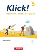 Cover: Klick! - F&auml;cher&uuml;bergreifendes Lehrwerk f&uuml;r Lernende mit F&ouml;rderbedarf - Geschichte Politik Geographie - Fachhefte f&uuml;r alle Bundesl&auml;nder - Ausgabe ab 2024 - 5. Schuljahr - Cornelsen Verlag