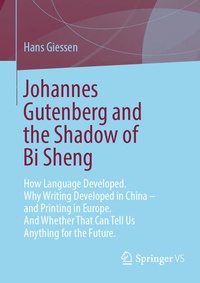 Abbildung von: Johannes Gutenberg and the Shadow of Bi Sheng - Springer VS