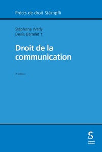Abbildung von: Droit de la communication - Stämpfli Verlag
