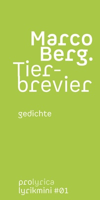 Enlarge image Cover: Tierbrevier - PRO LYRICA