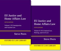 Abbildung von: EU Justice and Home Affairs Law - Oxford University Press
