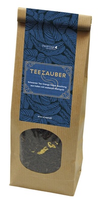 Abbildung von: »Teezauber« - Schwarztee mit Blattgold - ars vivendi