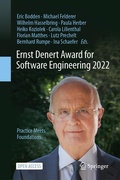 Cover: Ernst Denert Award for Software Engineering 2022 - Springer