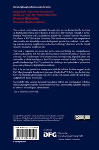 Enlarge image Cover: Internet of Production - Springer