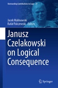 Cover: Janusz Czelakowski on Logical Consequence - Springer