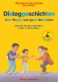 Cover: Dialoggeschichten &uuml;ber Regeln und gutes Benehmen / Silbenhilfe - Hase und Igel Verlag