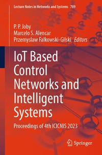 Enlarge image Cover: IoT Based Control Networks and Intelligent Systems - Springer