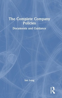 Abbildung von: The Complete Company Policies - Routledge