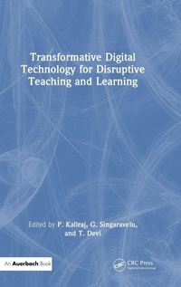 Enlarge image Cover: Transformative Digital Technology for Disruptive Teaching and Learning - Auerbach
