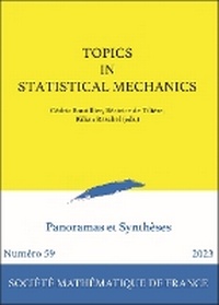 Enlarge image Cover: Topics in Statistical Mechanics - Societe mathematique de France