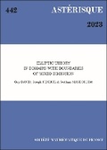Cover: Elliptic Theory in Domains with Boundaries of Mixed Dimension - Societe mathematique de France