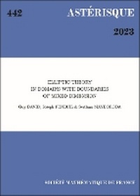Enlarge image Cover: Elliptic Theory in Domains with Boundaries of Mixed Dimension - Societe mathematique de France