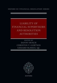 Abbildung von: Liability of Financial Supervisors and Resolution Authorities - OUP eBook