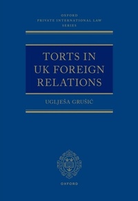 Abbildung von: Torts in UK Foreign Relations - OUP eBook