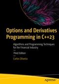 Cover: Options and Derivatives Programming in C++23 - APress