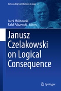 Cover: Janusz Czelakowski on Logical Consequence - Springer