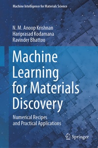 Enlarge image Cover: Machine Learning for Materials Discovery - Springer