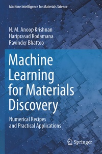 Enlarge image Cover: Machine Learning for Materials Discovery - Springer