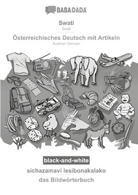 Abbildung von: Swati - Österreichisches Deutsch mit Artikeln, sichazamavi lesibonakalako, BW - Babadada