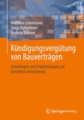 Abbildung von: Kündigungsvergütung von Bauverträgen - Springer Vieweg
