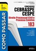 Abbildung von: Como passar concursos CEBRASPE -Direito Processual Civil e Processo Coletivo - Editora Foco