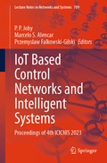 Cover: IoT Based Control Networks and Intelligent Systems - Springer