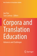 Cover: Corpora and Translation Education - Springer