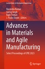 Cover: Advances in Materials and Agile Manufacturing - Springer
