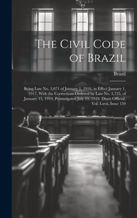 Enlarge image Cover: The Civil Code of Brazil - Legare Street Press