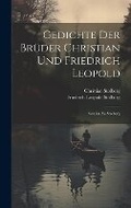 Cover: Gedichte Der Brueder Christian Und Friedrich Leopold - Legare Street Press