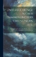 Cover: Untersuchungen UEber Daemmerungserscheinungen - Legare Street Press