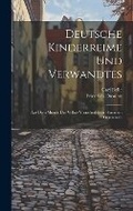 Cover: Deutsche Kinderreime Und Verwandtes - Legare Street Press