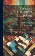 Cover: Federal Antitrust Decisions - Legare Street Press