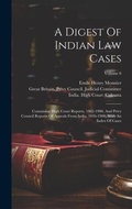 Cover: A Digest Of Indian Law Cases - Legare Street Press