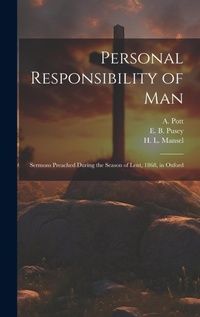 Enlarge image Cover: Personal Responsibility of Man - Legare Street Press