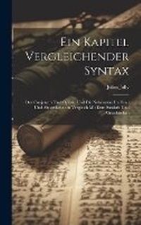 Enlarge image Cover: Ein Kapitel Vergleichender Syntax - Legare Street Press