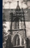Cover: A Summarie of Devotions - Legare Street Press