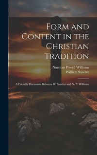 Enlarge image Cover: Form and Content in the Christian Tradition - Legare Street Press