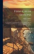 Cover: First Greek Lessons - Legare Street Press