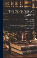 Cover: The Statutes at Large - Legare Street Press