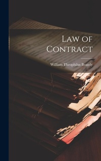 Abbildung von: Law of Contract - Legare Street Press