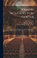 Cover: Johann Wolgang Von Goethe - Legare Street Press
