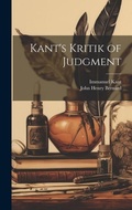 Cover: Kant's Kritik of Judgment - Legare Street Press