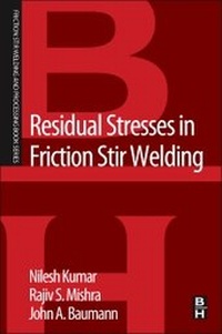 Enlarge image Cover: Residual Stresses in Friction Stir Welding - Butterworth-Heinemann