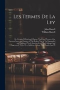 Cover: Les Termes De La Ley - Legare Street Press
