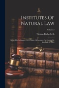 Bild: Institutes Of Natural Law - Legare Street Press