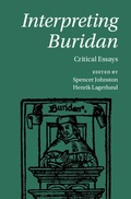 Cover: Interpreting Buridan - Cambridge University Press