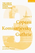 Cover: The Great European Stage Directors Volume 3 - Methuen Drama